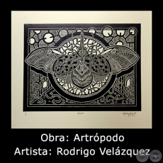 Obra: Artrópodo - Artista: Rodrigo Velázquez - Año 2018